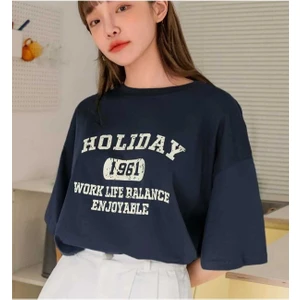 Malkoçbey Baskısız Oversize Unisex Basic T-Shirt