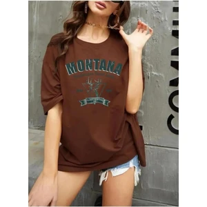 Malkoçbey Suppose Baskılı Oversize Sweatshirt