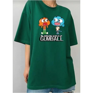Aya Tırmanan Astronot Baskılı Oversize Basic O Yaka Unisex T-Shirt
