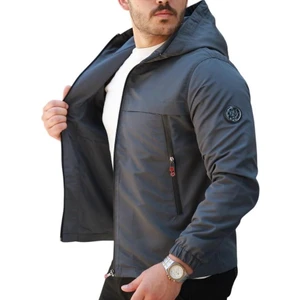 Erkek Mat Mevsimlik Mont - Zarif ve Fonksiyonel