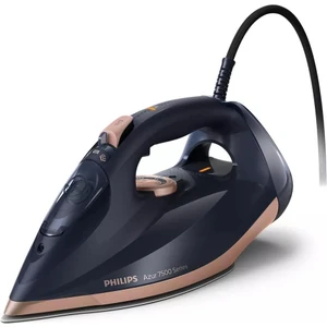 7500 Serisi Buharlı Ütü, 3200 W, 55 g/dk Sürekli Buhar, SteamGlide Elite, 260 g Şok Buhar, DST7510/80
