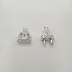 Dekoratif Dişi-Erkek Fiş Takımı Şeffaf