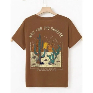 Malkoçbey Vangoh Baskılı T-Shirt