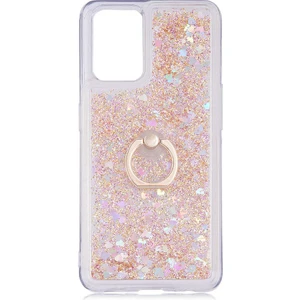 Oppo A54 4g Kılıf Kflg Milce Kapak-Gold