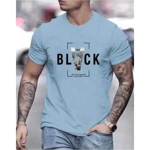 Malkoçbey Black Baskılı Oversize Unisex Basic O Yaka T-Shirt