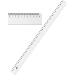 Plastik Cetvel 50 cm