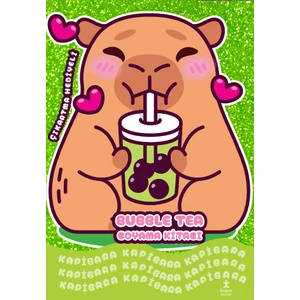 Kapibara - Bubble Tea Boyama Kitabı