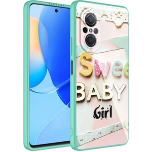 Huawei Nova 9 Se Kılıf Kamera Korumalı Desenli Sert Silikon Epoksi Kapak-No5