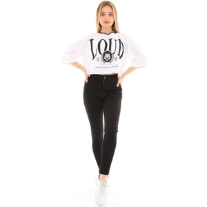 The Bark Kadın Skinny Jean Pantolon 1031-231 Siyah