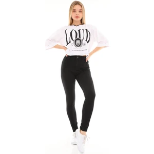The Bark Kadın Skinny Jean Pantolon 1031-551 Siyah