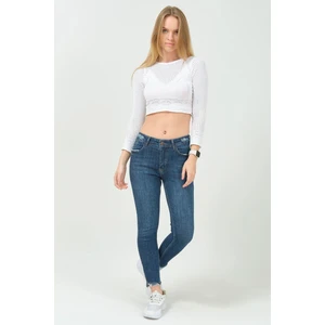 The Bark Skinny Jean Kadın Pantolon 40100-972 Mavi