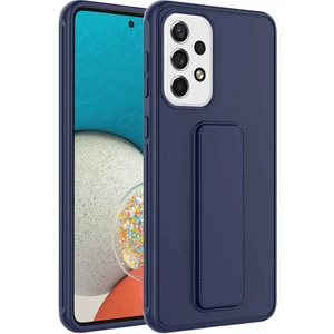 Galaxy A72 Kılıf Qstand Kapak-Lacivert