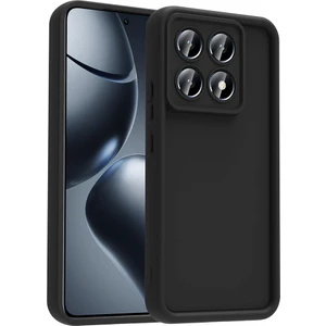 Redmi Note 14 Pro Plus Kılıf Kamera Korumalı Kflg Ananas Kapak - Siyah