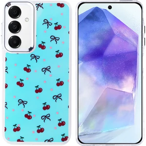 Galaxy A35 Kılıf Airbag Tasarımlı Kflg Hadra Kapak - Kiraz