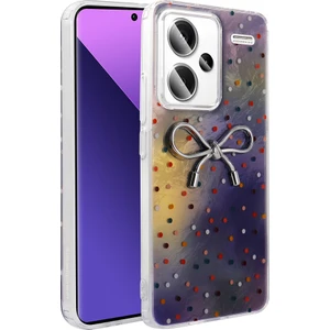 Redmi Note 13 Pro Plus 5g Kılıf Kamera Korumalı Figürlü Kflg Ponti Silikon Kapak - Lila
