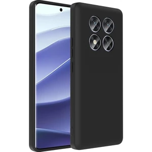 Redmi Note 14 Pro 4g Kılıf Kamera Korumalı Kartlık Hazneli Kflg Vitra Kapak - Siyah