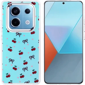 Redmi Note 14 Pro 4g Kılıf Airbag Tasarımlı Kflg Hadra Kapak - Kiraz