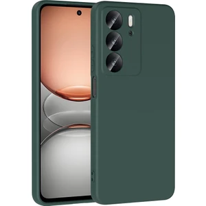 Realme C75 Kılıf Kflg Mara Lansman Kapak - Koyu Yeşil