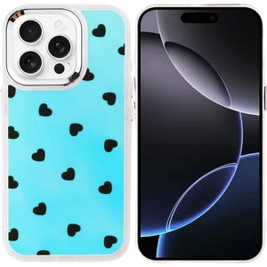 iPhone 16 Pro Max Kılıf Airbag Tasarımlı Kflg Hadra Kapak - Kalp