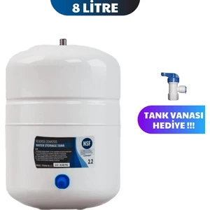 8 Litre Su Arıtma Cihazı Tankı 2.2 Galon Çelik Tank Plus Model