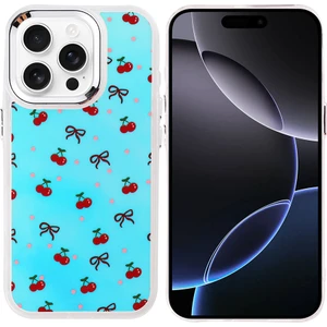 iPhone 16 Pro Max Kılıf Airbag Tasarımlı Kflg Hadra Kapak - Kiraz