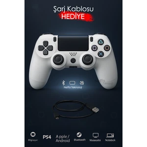 Doubleshock 4 Kablosuz Titreşimli Oyun Kolu – PS4 / PC Uyumlu, Çift Motorlu, Ergonomik Tasarım