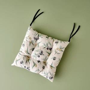 Olive Sandalye Minderi Bej (45X45 Cm)