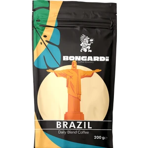 Bongardi Coffee  Brezilyan Santos Yöresel Filtre Kahve 200 gr Öğütülmüş