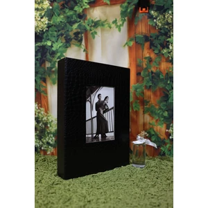 NRCN 13x18 cm 200'lük Deri Fotoğraf Albümü Siyah