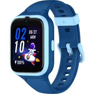 Kids Watch Play 4.5G Sim Kartlı Akıllı Çocuk Saati Mavi GPS Konum Takibi Görüntülü Görüşme