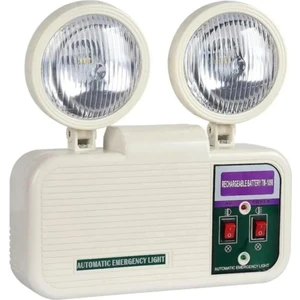 2X9W Şarjlı 180 Dk LED Acil Aydınlatma Armatürü Bataryalı Elektrik Kesintisinde, Yangın, Deprem