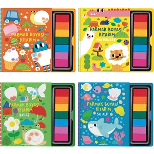 Parmak Boyası Kitapları Süper Seti (4 Kitap)