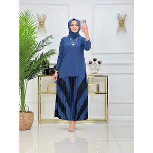 Parça Desenli Sandy Etekli Takım