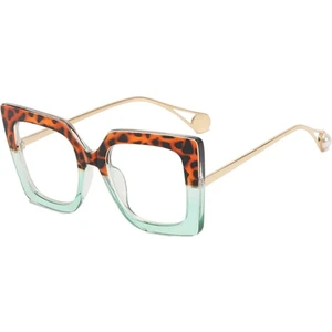 Toz Vintage Drelina Leopar Mavi Desenli Vintage & Retro Gözlük