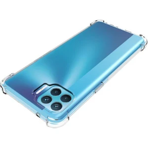 Oppo Reno 4 Lite Kılıf Arth Nitro Anti Shock Silikon-Renksiz