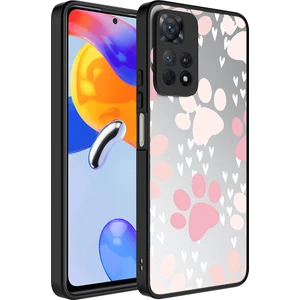 Xiaomi Redmi Note 11 Pro 5g Kılıf Aynalı Desenli Kamera Korumalı Parlak Arth Mirror Kapak-Pati