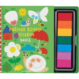 Parmak Boyası Kitabım: Bahçe