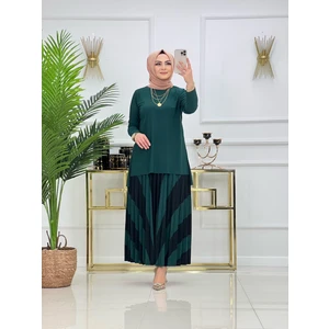 Parça Desenli Sandy Etekli Takım