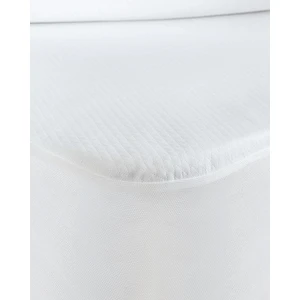 Madame Coco Flore Sıvı Geçirmez Fitted King Size Yatak Alezi - Beyaz