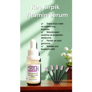 Pure Lounch Kaş ve Kirpik Vitamini Serum 10 ml
