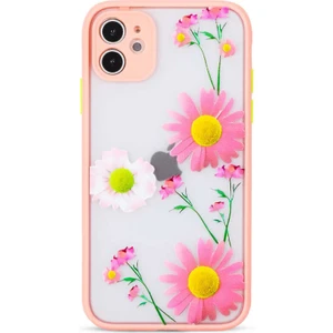 iPhone 12 Uyumlu Mtsc Fily Kapak-Pembe