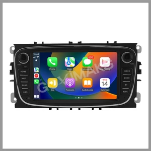 Ford Connect-Mondeo-Focus Siyah 4 GB Ram 64 GB Hafıza Androıd Multımedıa Teyp
