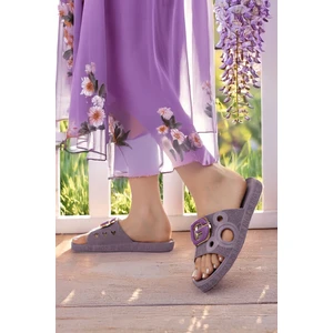 Kadın Terlik Kaydırmaz Su Geçirmez Şık Ev Dışarı Plaj Yazlık Günlük Terlik