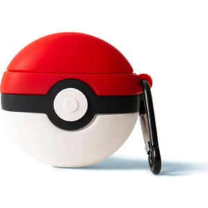 Airpods 4.Nesil ile Uyumlu Kılıf Karikatür Pokeball Figürlü Tasarım Sevimli Figürlü Silikon Kılıf