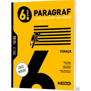 Hız Yayınları 6.sınıf Türkçe Paragraf Soru Bankası Yeni