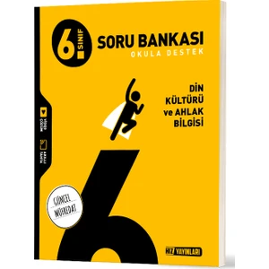 Hız Yayınları 6.sınıf Din Kültürü ve Ahlak Bilgisi Soru Bankası Yeni