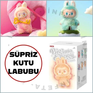 Pop Mart Peluş Figür Labubu (Gizli Versiyon) Süpriz Kutu
