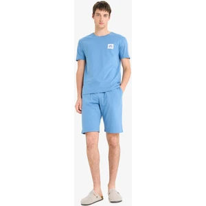 Pijama Takımı Baskılı Kısa Kollu Üst Şort F6185AX25SP