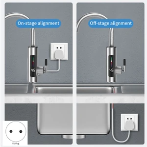 Elektrikli Mutfak Su Isıtıcı Dokunun Anında Sıcak Paslanmaz Çelik Su Musluk Isıtıcı Soğuk Isıtma Musluk Ab Tak, B (Yurt Dışından)