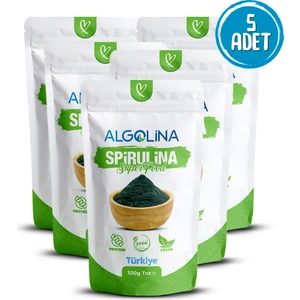 Spirulina Tozu 100 gr 5 Adet - Bitkisel Protein Kaynağı